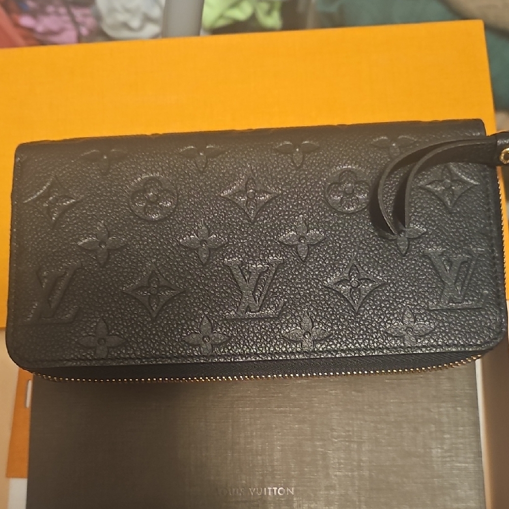 Louis Vuitton Black Monogram Clutch